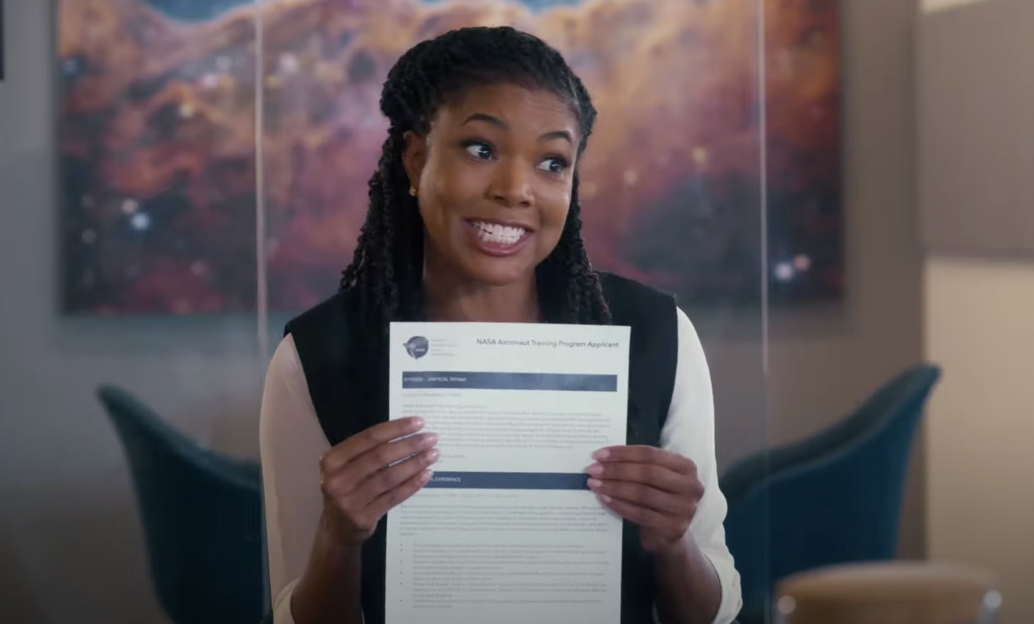 'Space Cadet' Trailer: Gabrielle Union Tests Emma Roberts' NASA Qualifications In New Prime Video Film